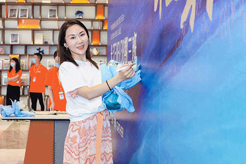 长江商学院E383学员签到合影