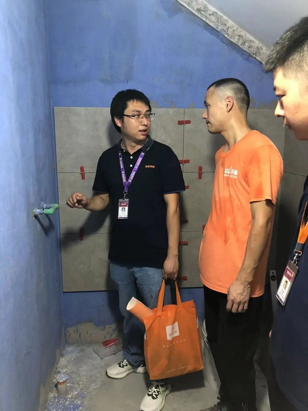 铭品装饰八月工地大巡查 | 夏日炎炎，坚守放心品质！